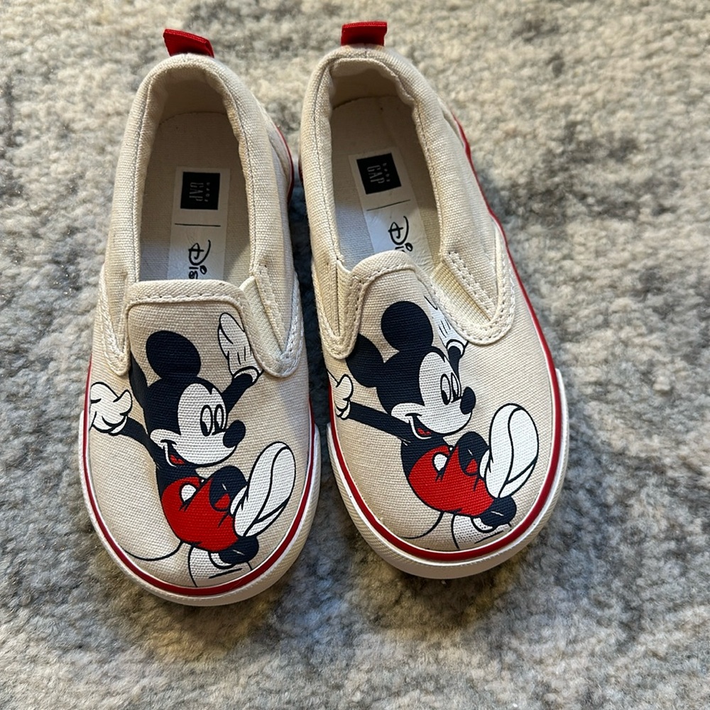 Baby Gap Disney Mickey Mouse Sneakers, NWOT, Size 6